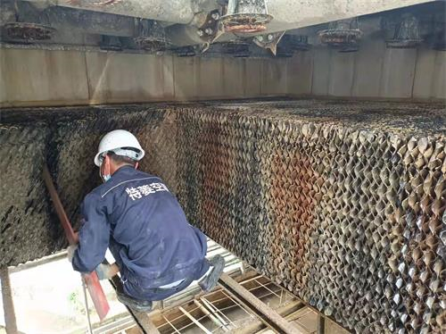閉式冷卻塔清洗要注意哪些地方?